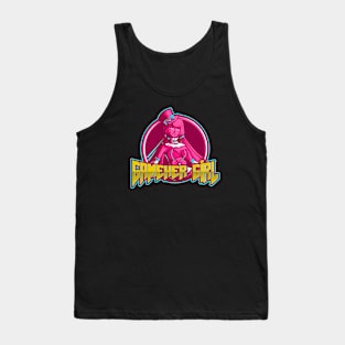 Level Up Your Style with Neon Gamer Girl Tank Top